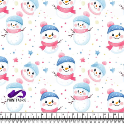Playful Snowmen Pattern