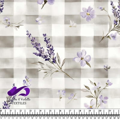 Lavender and light purple floral