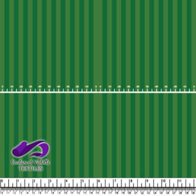 Football green vertical stripe textile fabric