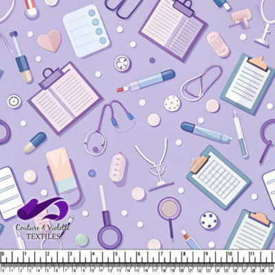 Medical supplies and health care icons