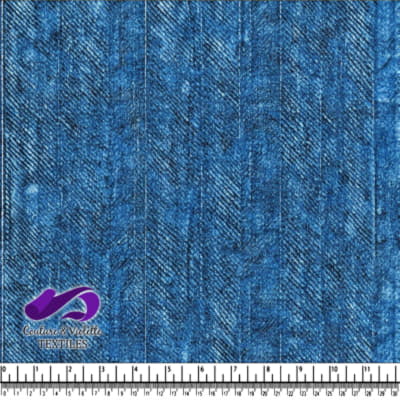 Blue Denim Fabric Texture Pattern