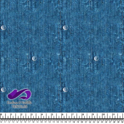 Blue Denim Fabric Texture