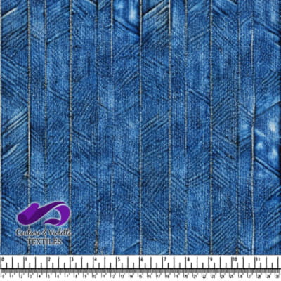 Blue Denim Pattern Fabric Texture