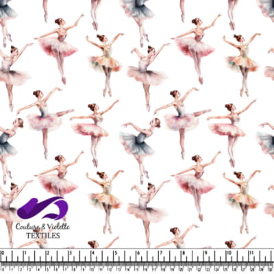 Gracieuses ballerines en tutus pastel