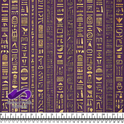 Motifs Hiéroglyphiques Égyptiens Anciennes