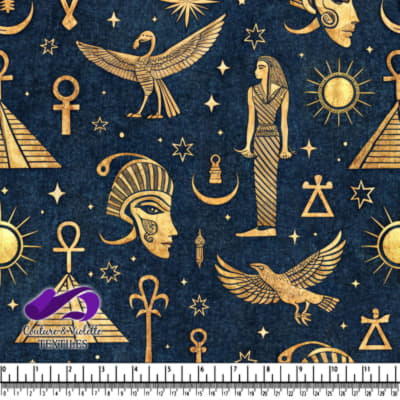 Motif des Symboles et Icônes Égyptiens Anciens
