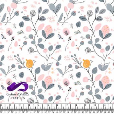 Delicate Spring Floral Pattern Design
