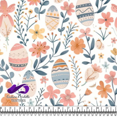 Spring Easter Floral Pattern