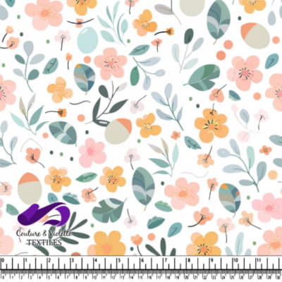Pastel Floral Pattern Design
