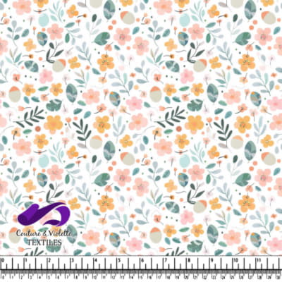 Pastel Floral Pattern Design