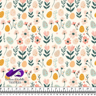 Spring Floral Easter Pattern