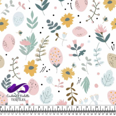 Delicate Pastel Floral Pattern