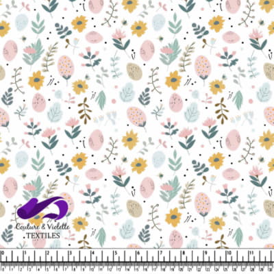 Delicate Pastel Floral Pattern