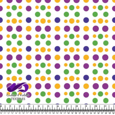 Motif de Pois Colorés