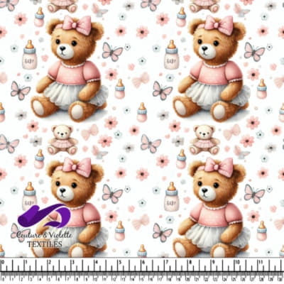 Motif de Poupée Douce Ourson