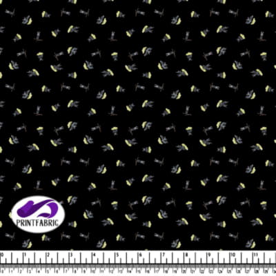 Halloween - Bat on black background