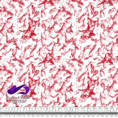 Canada 2022 - Steam red on white