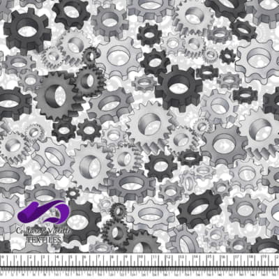 Mechanic - Gears - White