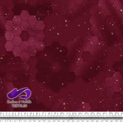 Honeycomb Webb -  Cosmic structure - Viva magenta