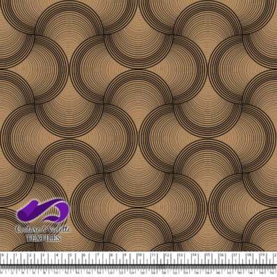 Nature Geometry - Shell on iced coffee background