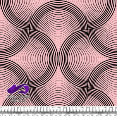 Nature Geometry - Shell on straberry background