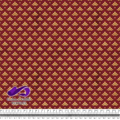 Geo art deco - Flowers gold - Winery