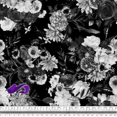 Shadow dream - Flowers - Dark sarcelle