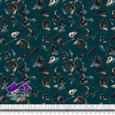 Shadow dream - Skulls and ravens - Dark sarcelle