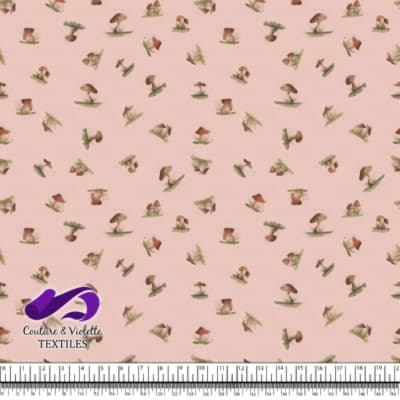 Petits champignons - Earthy Sprout - Pink cloud