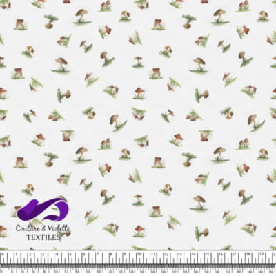 Petits champignons - Earthy Sprout - White