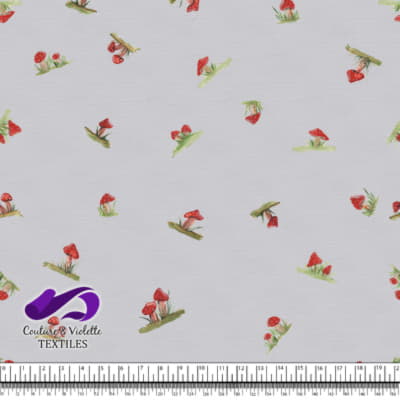 Petits champignons - Charming Cap - Lilac cloud