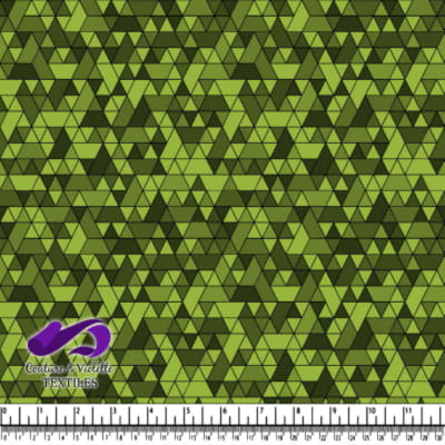 Triangles sport - Black and green