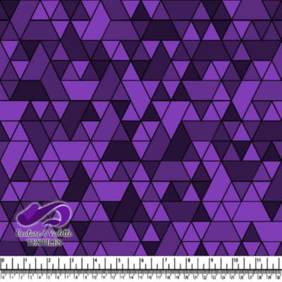 Triangles sport - Black and violet