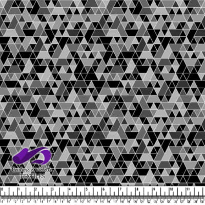 Triangles sport - Black and white