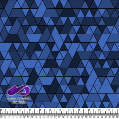 Triangles sport - Black and blue