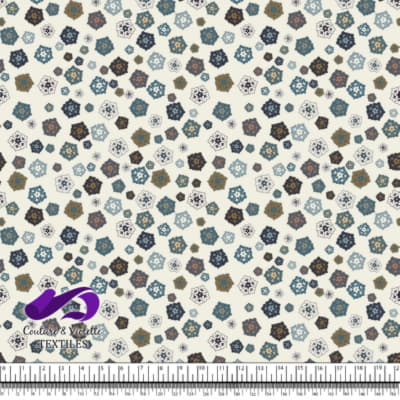 Modern paisley - Flowers - Cannoli cream