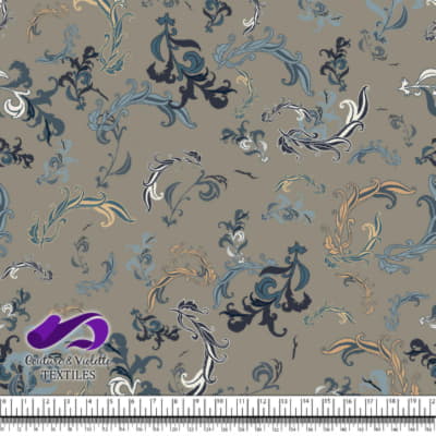 Modern paisley - Ornements - Laurel Oak