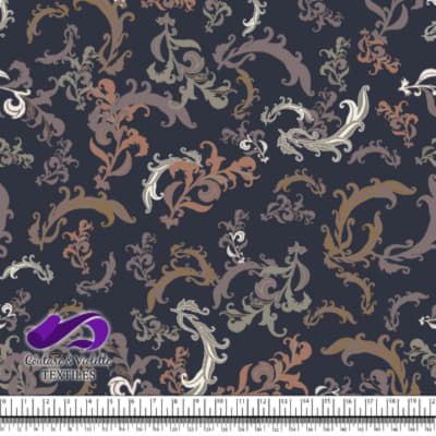 Modern paisley - Ornements - OuterSpace