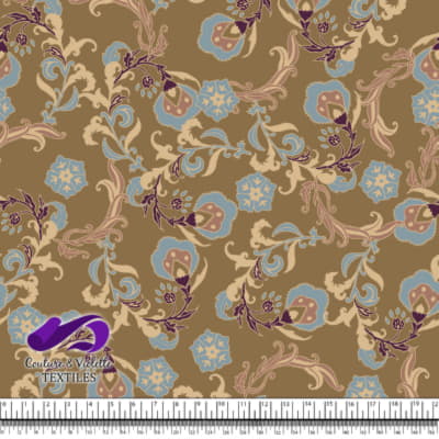 Modern Paisley - Story - Dulled Gold