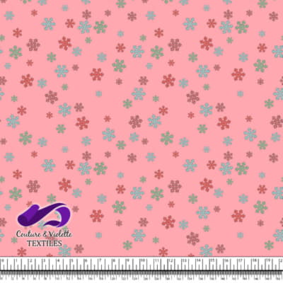 Johnny's XMAS - Snowflakes - Pink