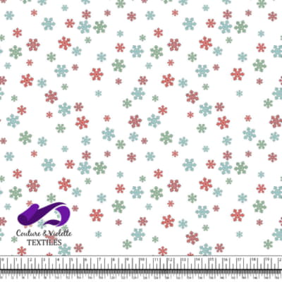 Johnny's XMAS - Snowflakes - White