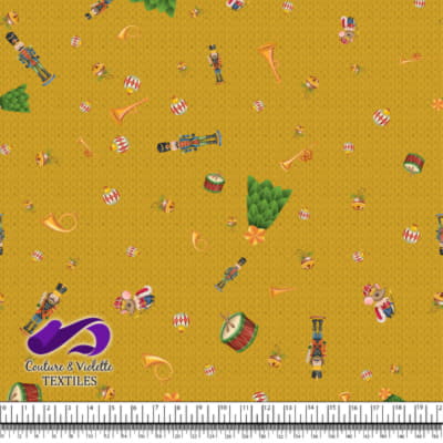 Christmas Nutcracker - Story - Golden yellow