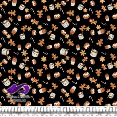Christmas Nutcracker - Gingerbread - Black