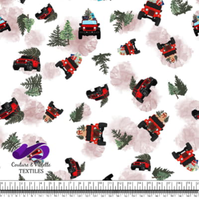 Noel country charm - 4x4 - White