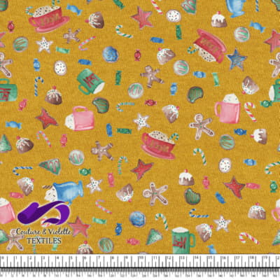 Noël country charm - Sweets - Golden yellow