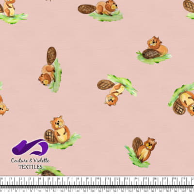 Smalls animals - Beavers - Pink cloud