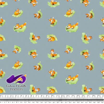 Smalls animals - Fox - Blue cloud