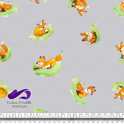 Smalls animals - Fox - lilac cloud