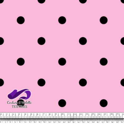 The Pink Doll - Dot black - Petit bouquet