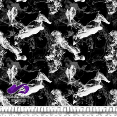 Vapeur - White on black background